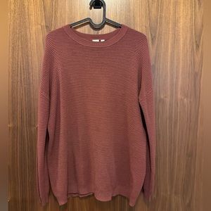 TWIK (Simons) XS oversized sweater.